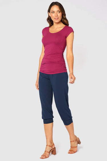 Organic Bamboo Summer Slouch Maternity Pant